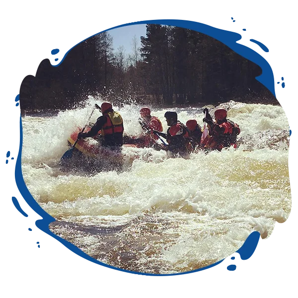 Koskenlaskua Kymijoella