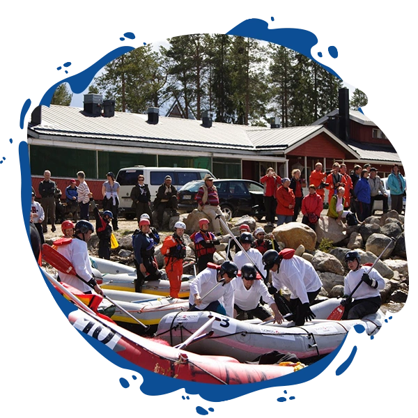 Koskenlaskun Sm-kilpailut Muoniossa 2008